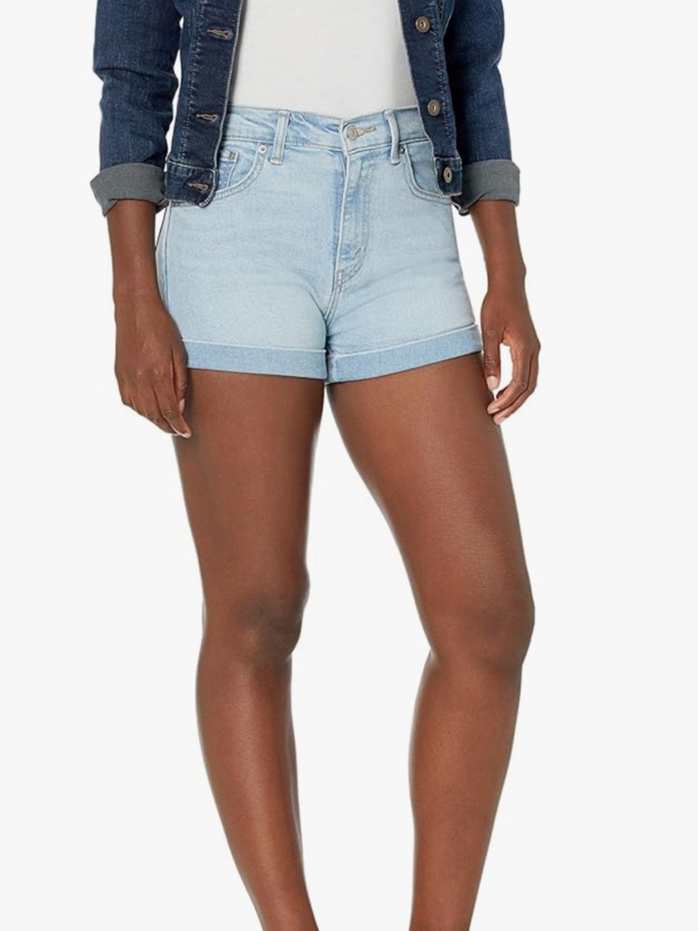 Levi's Light Blue Denim Jean Shorts